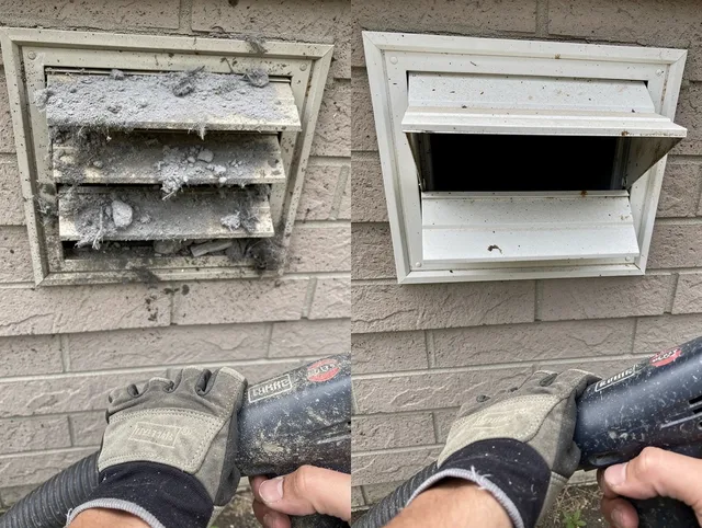 Professional dryer exhaust vent cleaning by Bluffton Dryer Vent Cleaning in Bluffton