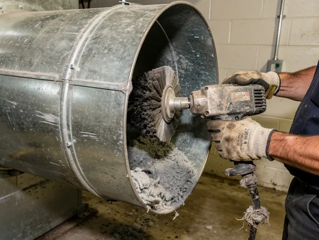 Industrial-grade dryer vent cleaning by Bluffton Dryer Vent Cleaning in Bluffton